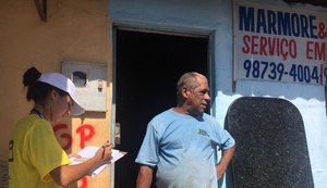 Levantamento populacional visita mais de mil casas na região do Mutange