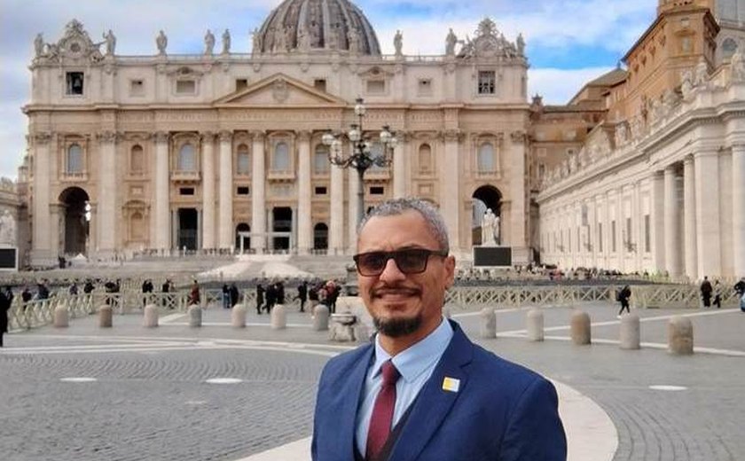 Professor do Ifal apresentará pesquisa em conferência com participação do Papa Leão XIV