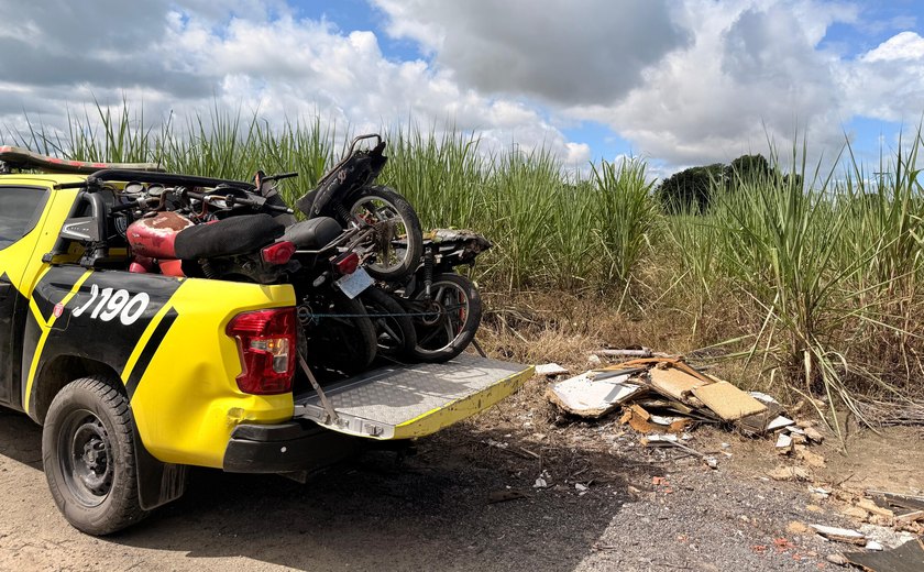 Operação recupera 11 motocicletas furtadas em Rio Largo
