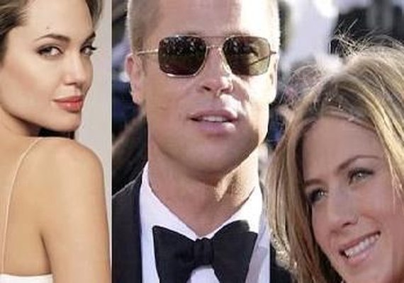 Jolie surtou com notícia de reaproximação de Pitt e Jennifer Aniston