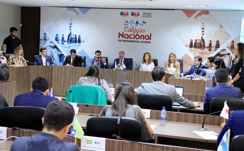 Presidentes da Jovem Advocacia de 27 estados debatem futuro em Alagoas