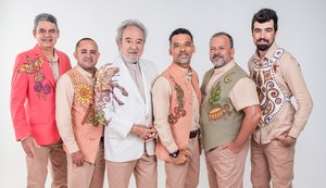 Quinteto Violado celebra 54 anos de carreira com show da turnê “Sertão” em Maceió