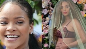 Rihanna, Mariah e mais estrelas reagem ao anúncio de gravidez de Beyoncé