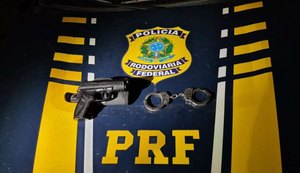 PRF prende foragido da Justiça em Porto Real do Colégio