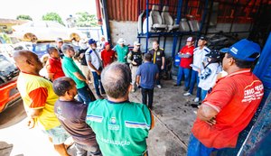Ação preventiva orienta donos de ferros-velhos de Maceió