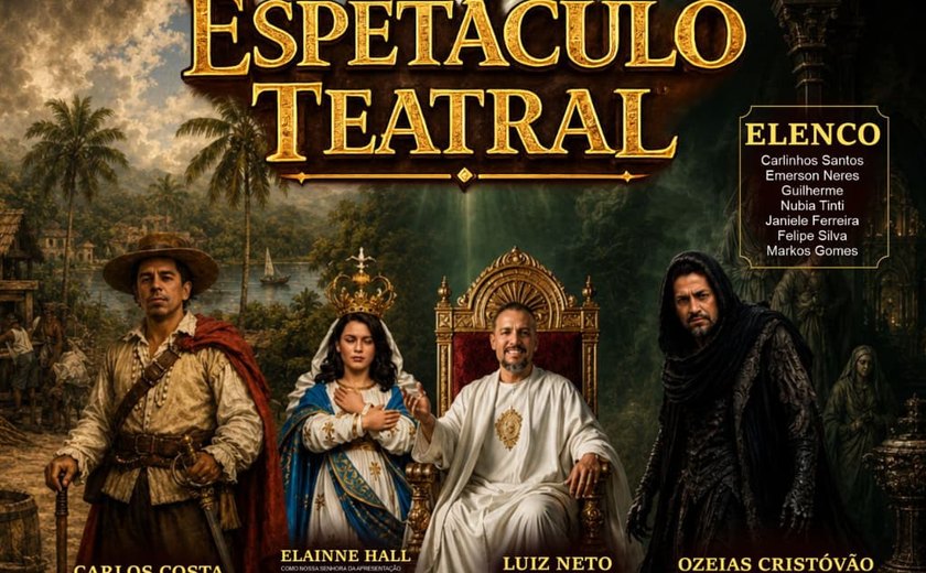 Espetáculo teatral sobre Calabar promete encantar Porto Calvo
