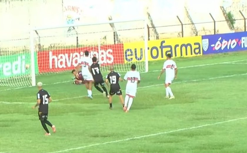 CRB estreia na Copinha perdendo por 3x0 para o Água Santa