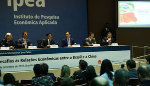 Ipea e instituto chinês assinam acordo para estudos técnicos