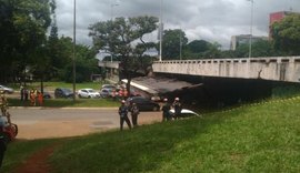 Trecho de viaduto que desabou no centro de Brasília será demolido