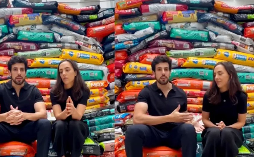 Filha do apresentador Faustão ganha comida de cachorro como presente de casamento