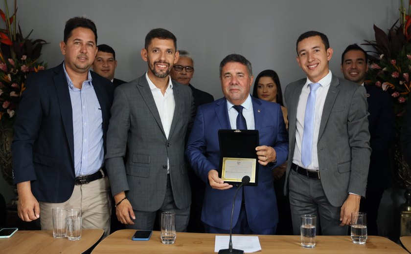 PGJ Márcio Roberto é o mais novo cidadão honorário de Olivença