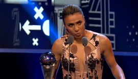 Alagoana Marta é eleita melhor jogadora do mundo pela sexta vez