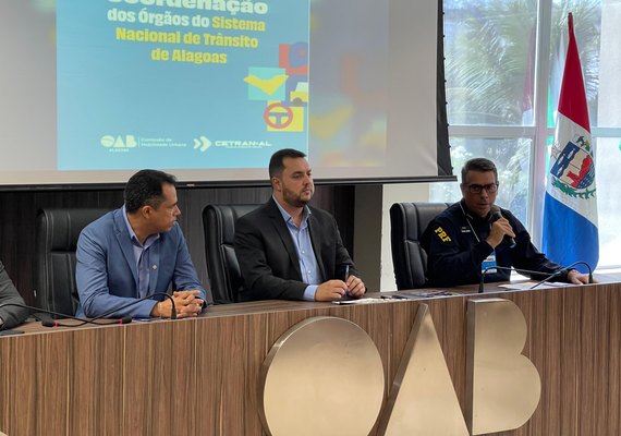 Superintendente da PRF participa do II Encontro de Coordenação dos Órgãos do Sistema Nacional de Trânsito, em Maceió