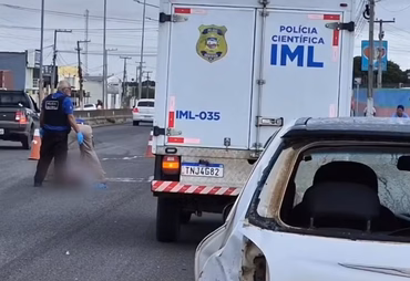 Motociclista morre após colisão com carro parado na AL-110, em Arapiraca