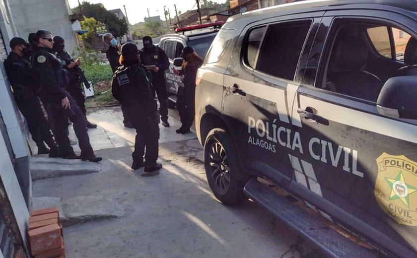 Polícia Civil prende 17 acusados de violência contra a mulher em Alagoas