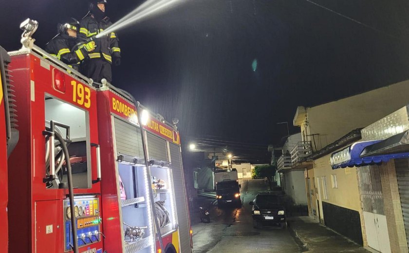 Bombeiros registram dois princípios de incêndio no Litoral Norte