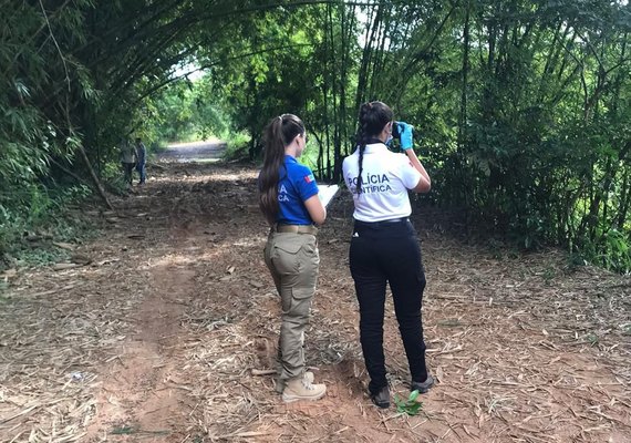 Polícia Científica pericia local de achado cadavérico em Teotônio Vilela