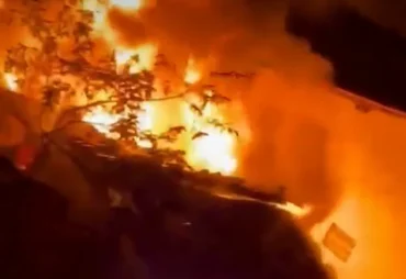 Incêndio destrói borracharia durante a madrugada em Palmeira dos Índios
