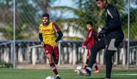 CRB finaliza preparação e viaja a Sergipe para a estreia contra o Itabaiana