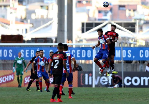Bahia e Vitória ficam no empate pela Copa do Nordeste