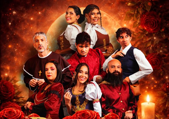 Clássico de Shakespeare ganha nova leitura em Maceió com estreia de “Romeu e Julieta”