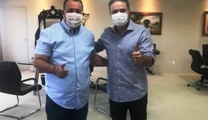 Henrique Vilela se encontra com Renan Filho para discutir demandas de Porto de Pedras