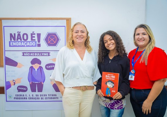 No Dia Nacional de Combate ao Bullying, Seduc celebra avanços do Programa Coração de Estudante