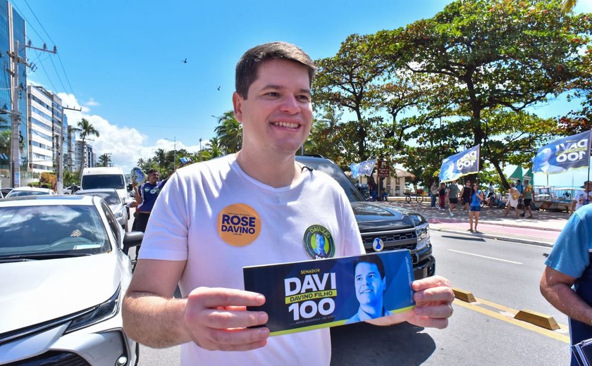 Davi Davino Filho inicia campanha nas ruas com foco em diálogo e independência política