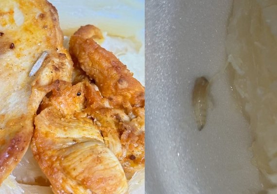 Paciente denuncia larvas em refeição servida na UPA do Benedito Bentes