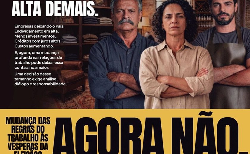 Comércio, serviços e turismo fazem apelo para que PEC do fim da escala 6x1 não seja votada antes das eleições