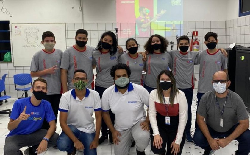 Rede Sesi Senai de Alagoas classifica três equipes para torneio nacional de robótica