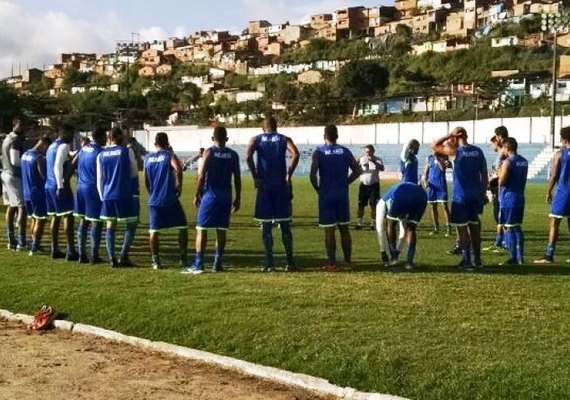 Após goleada contra o Parnahyba, CSA se reapresenta para treino regenerativo