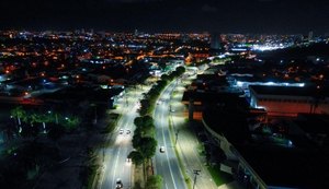 Prefeitura de Maceió moderniza iluminação dos principais corredores de transportes