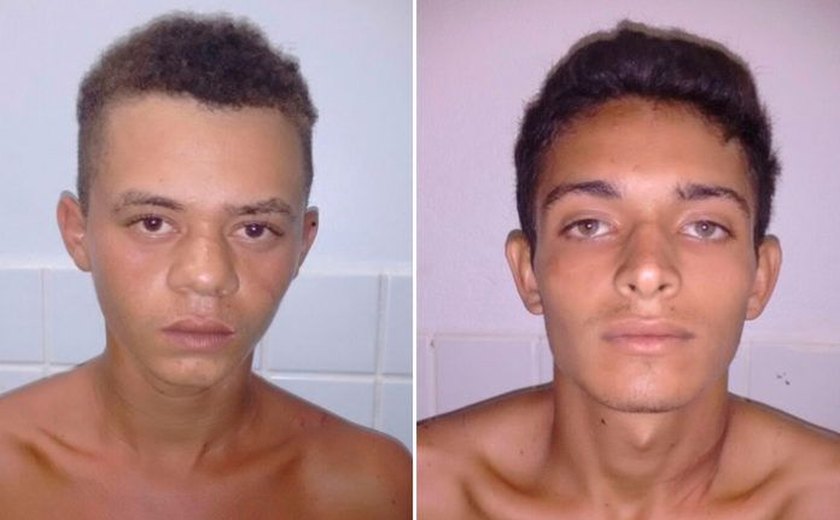 Jovens são detidos e menores apreendidos por roubo na Barra de São Miguel