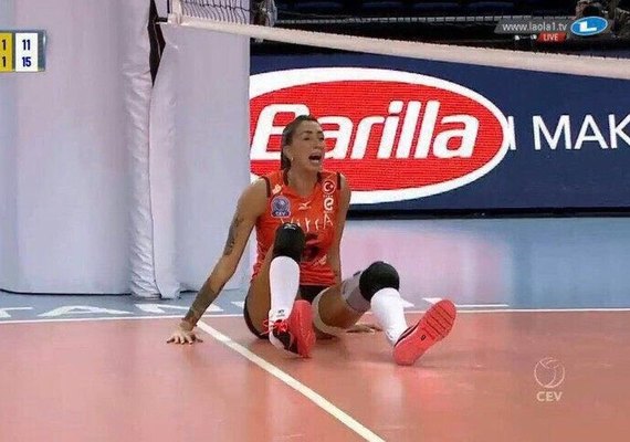 Cirurgia é descartada mas exame aponta lesão no ligamento de Thaísa