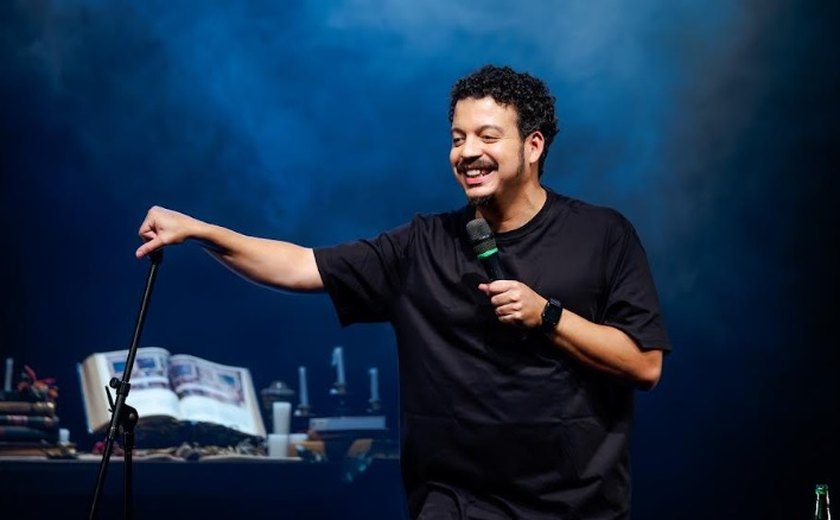 Com novo show solo, o comediante Rodrigo Marques volta a Maceió