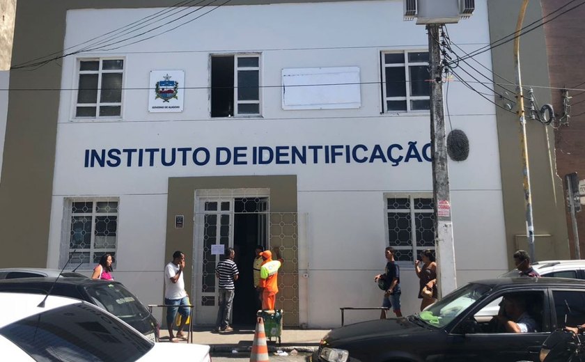 Sede do Instituto de Identificação no Centro de Maceió não abrirá na quinta-feira (14)