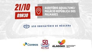 Comemoração do Cinquentenário do Estádio Rei Pelé começa nesta quarta-feira (21)
