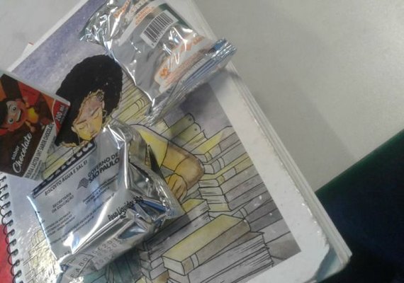 Aluna cobra  do  governador João  Dória merenda de melhor qualidade