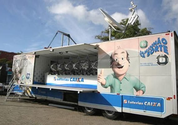 Caixa Econômica Federal estaciona a sorte em Maceió a partir de hoje