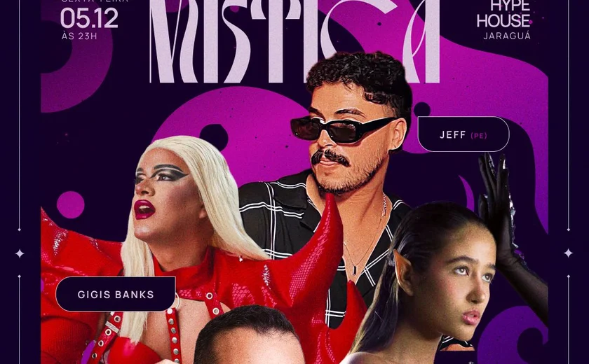 Jaraguá recebe a primeira edição da Mística, a nova festa pop de Maceió