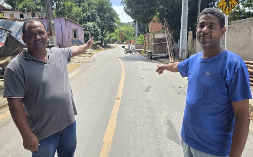 Investimentos na Grota do Andraújo levam conforto e segurança para moradores