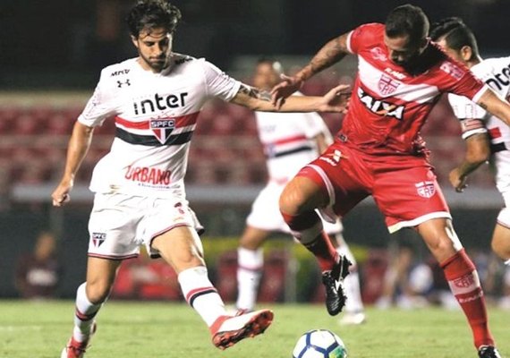 CRB tenta fazer história hoje contra o São Paulo no Rei Pelé