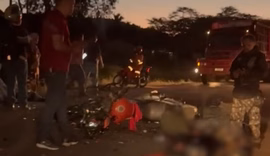 Alagoano e outras duas pessoas morrem após colisão entre motocicletas em Pernambuco