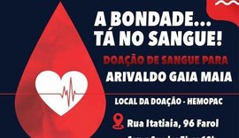 Família pede doações de sangue para narrador e cronista Arivaldo Maia