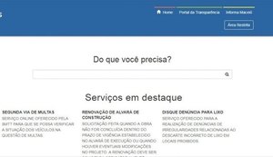 Portal da Prefeitura oferta mais de 200 serviços