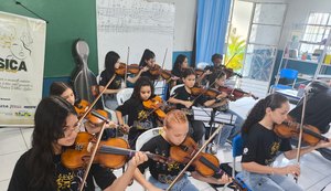 Orquestra exclusivamente feminina fará apresentação no aniversário de Taquarana