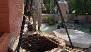 Corpo de idoso é encontrado dentro de poço