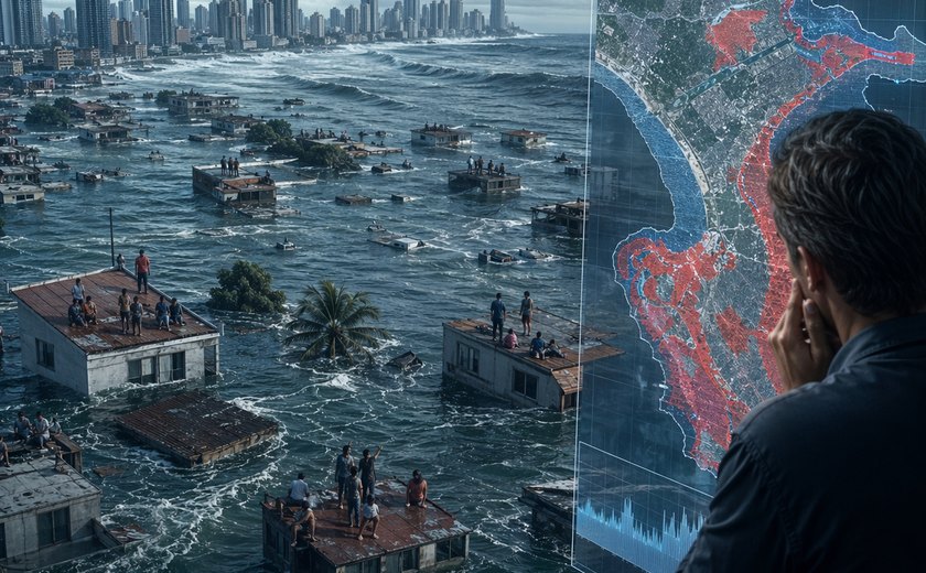 O mar pode avançar mais rápido do que se imaginava nos próximos anos