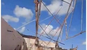 Homem morre após estrutura de antiga fábrica de tecidos desabar em Penedo